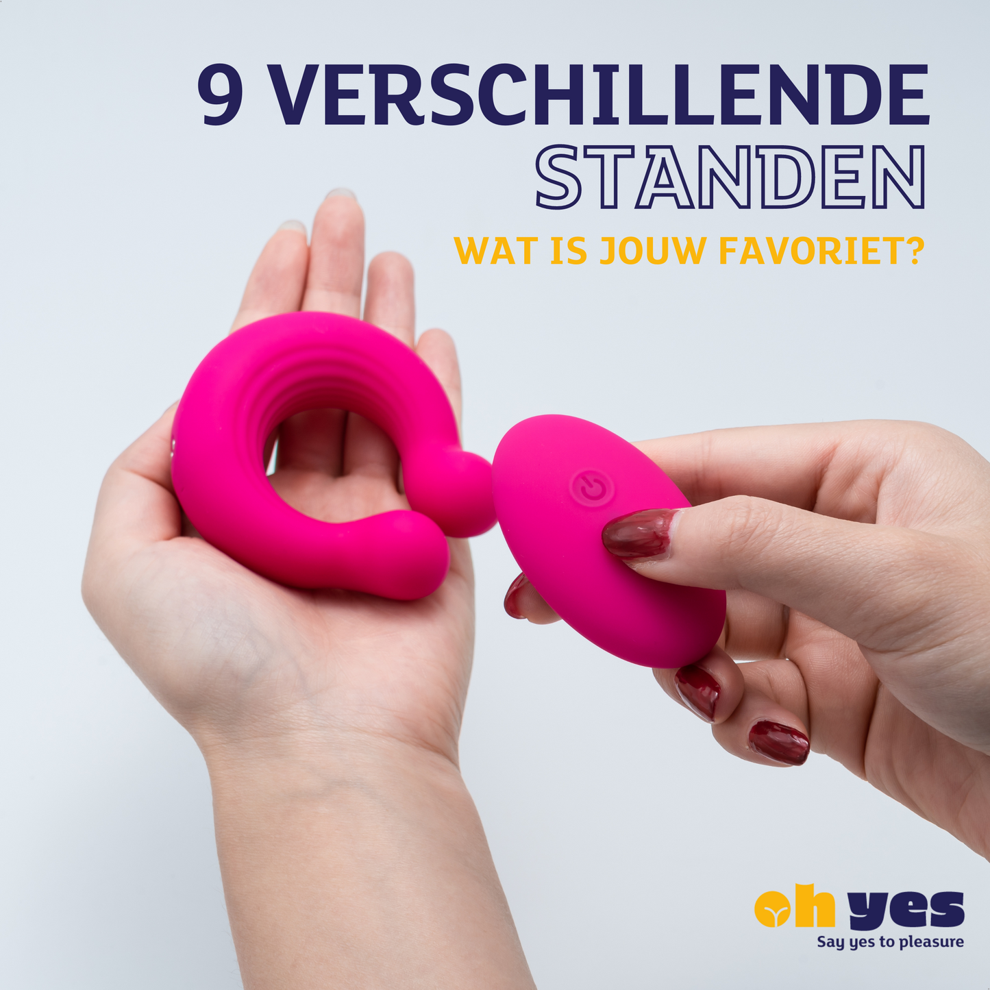 Vibrerende cockring - Roze