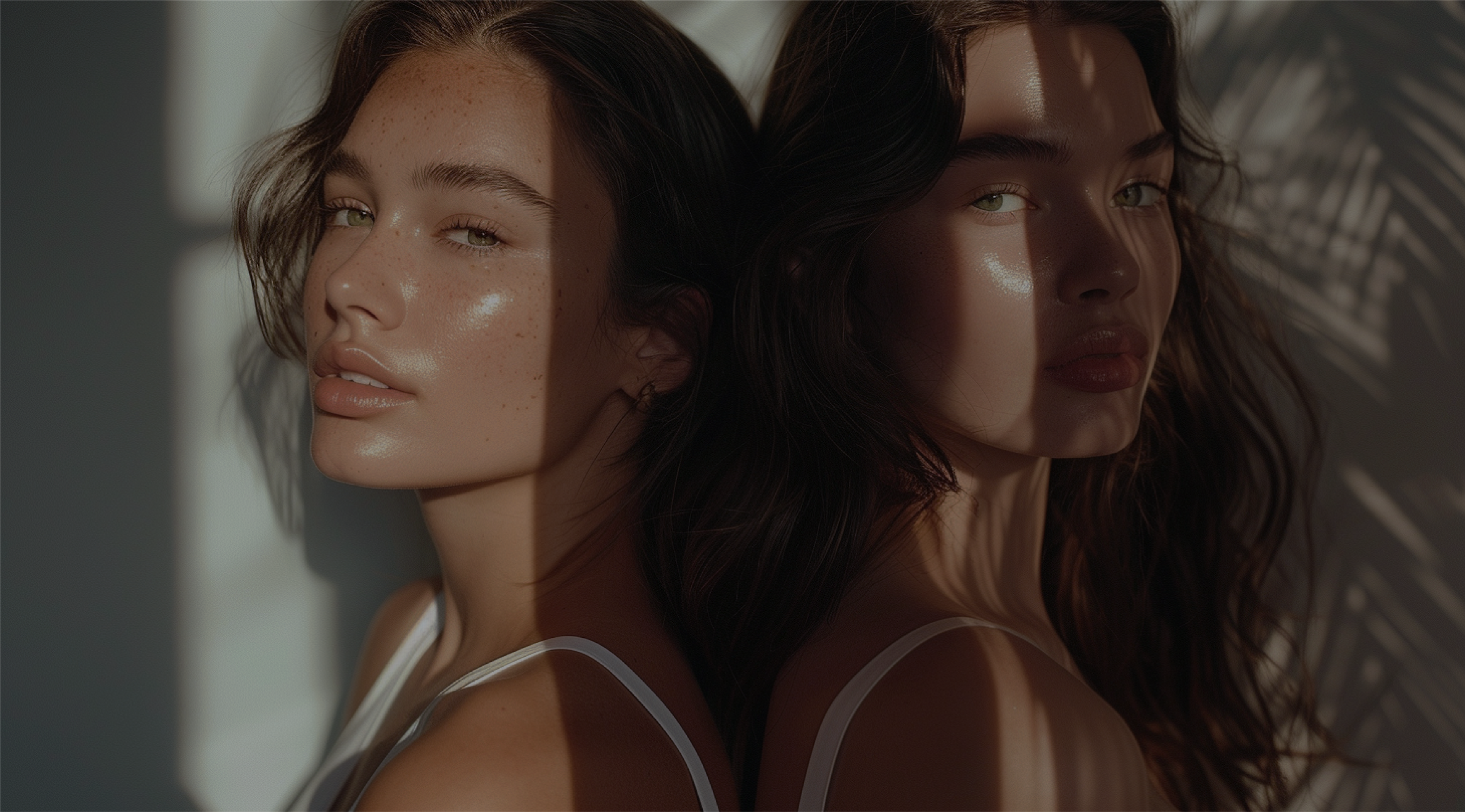 2 vrouwelijke modellen