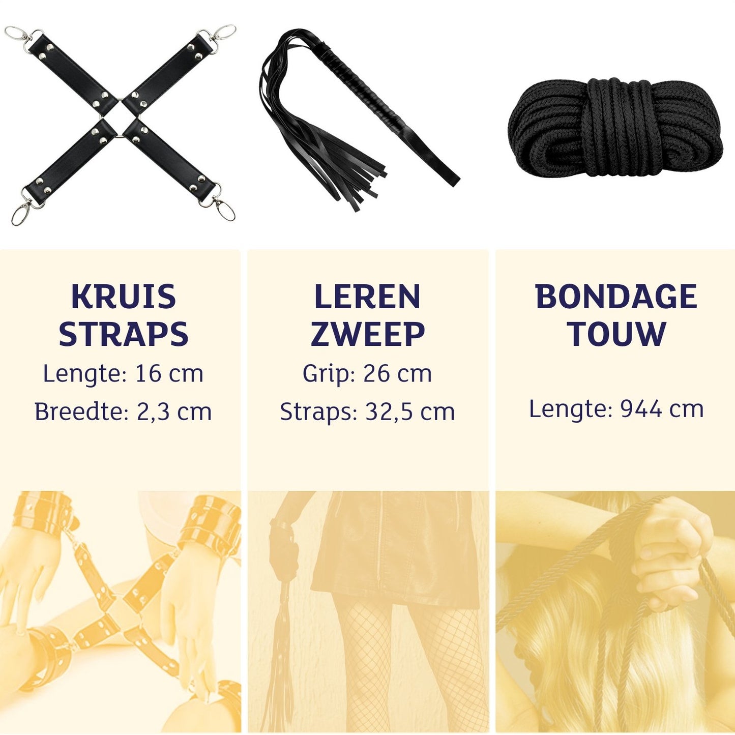 Bondage set - OHYES.nl