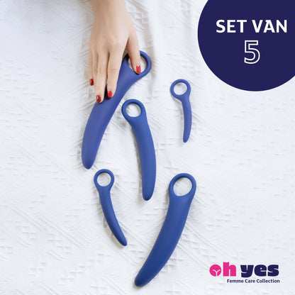 Pelottes set - 5 delige dilator set voor vrouwen - OHYES.nl